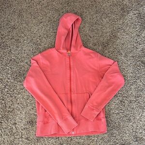 Lucy Coral Zip-Up